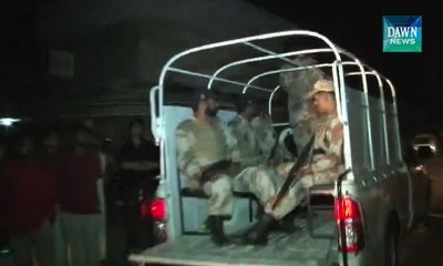 Скачать видео: Rangers  arrest 6 suspected terrorists in Karachi