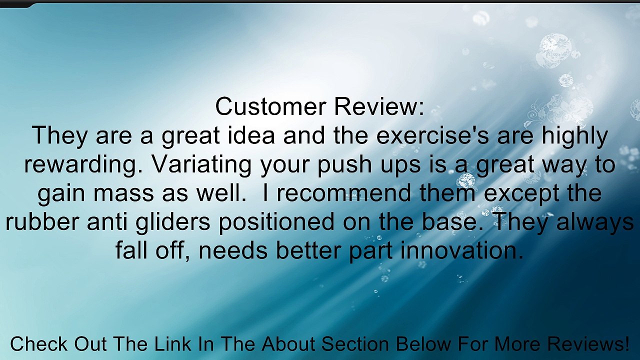 Hampton Fitness Shark Stand Push-Up Stands Review