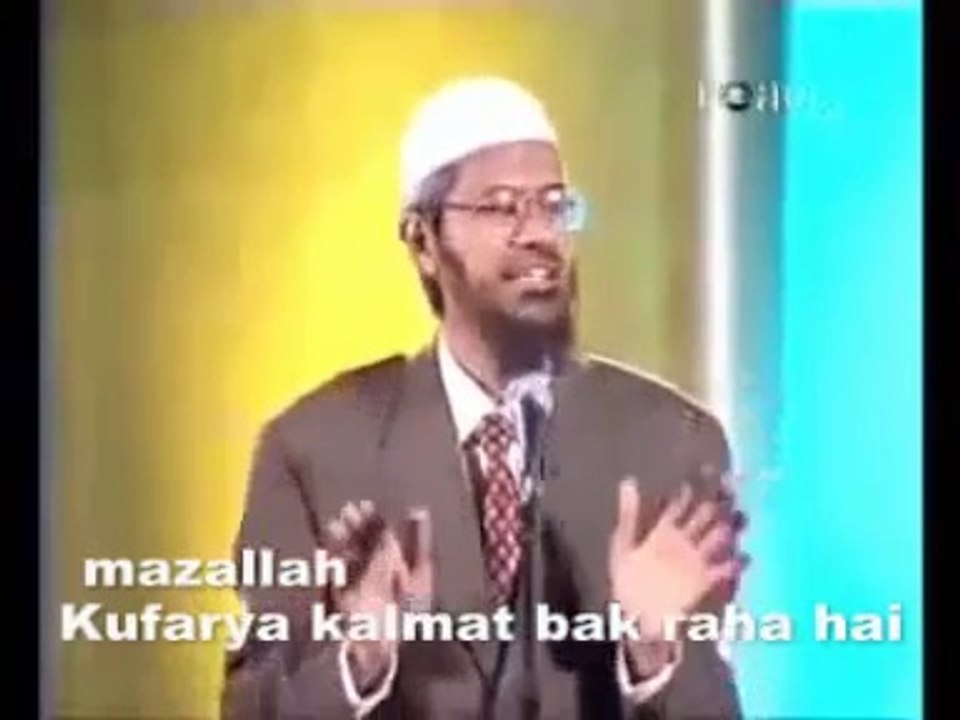 zakir nalaik kafir