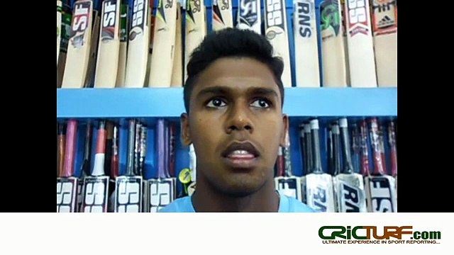 Sanitha De Mel - Sri Lanka Under 19 Captain Interviewed before World cup 2012