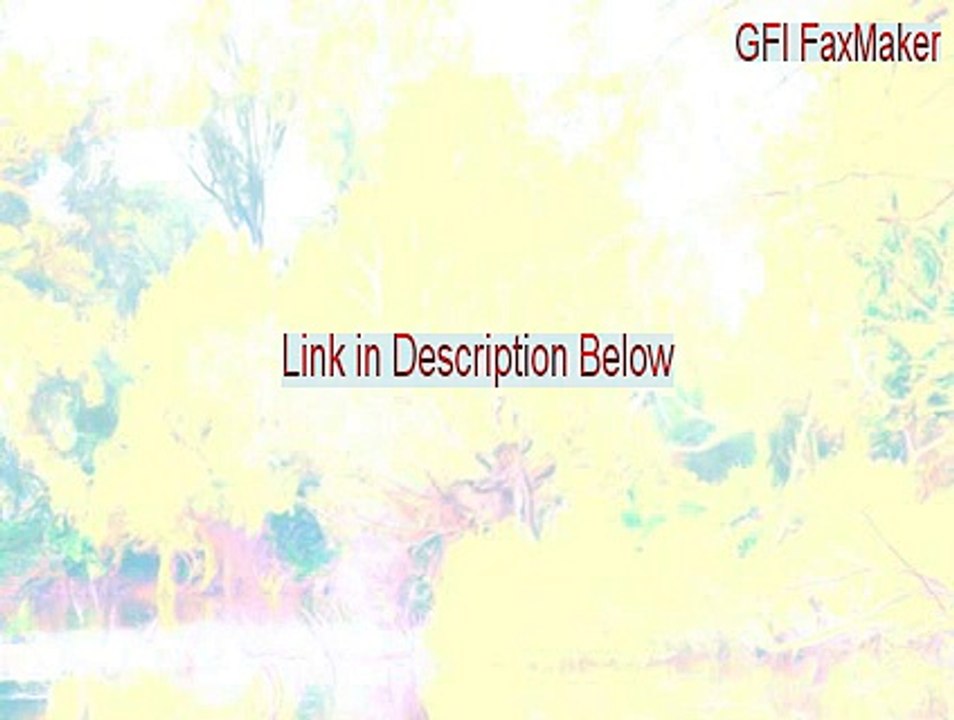 GFI FaxMaker Key Gen [Instant Download]