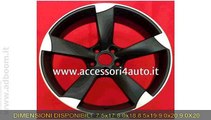 TREVISO, PIEVE DI SOLIGO    REPLICA AUDI 661 90X20 NERO AUDI Q7 EURO 830