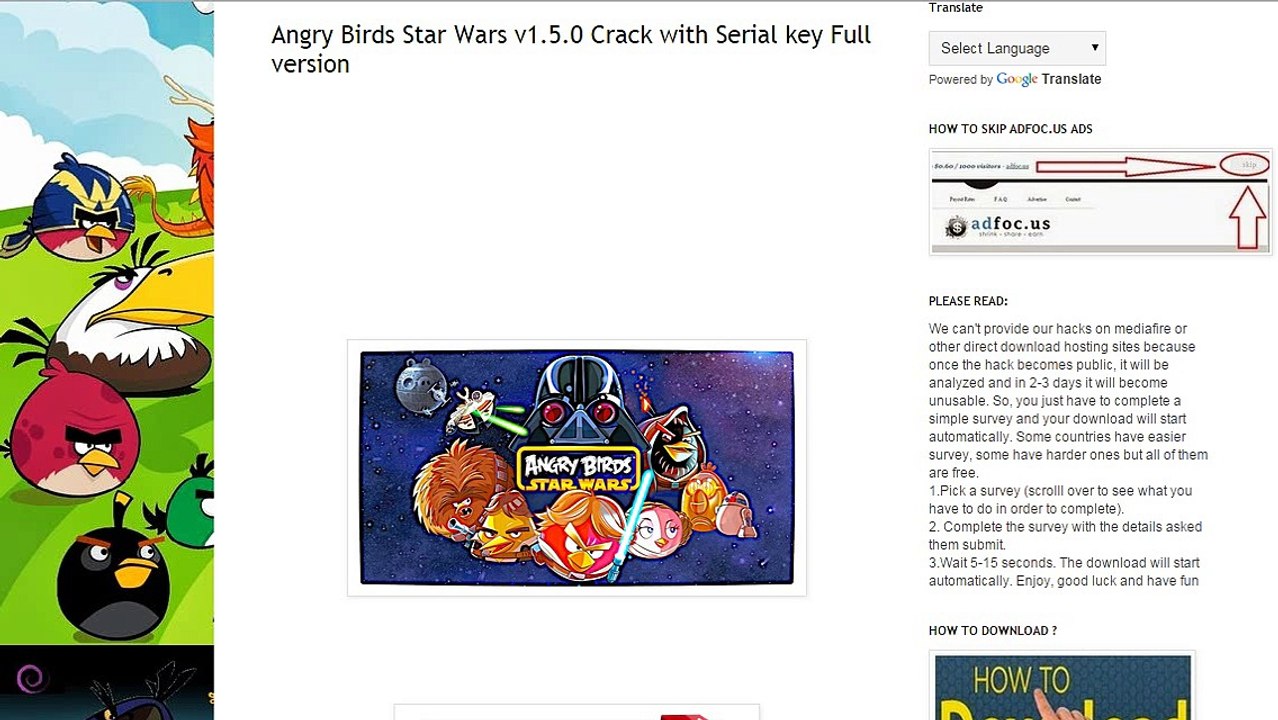 Angry Birds Star Wars v1.5.0 Crack with Serial key Full version