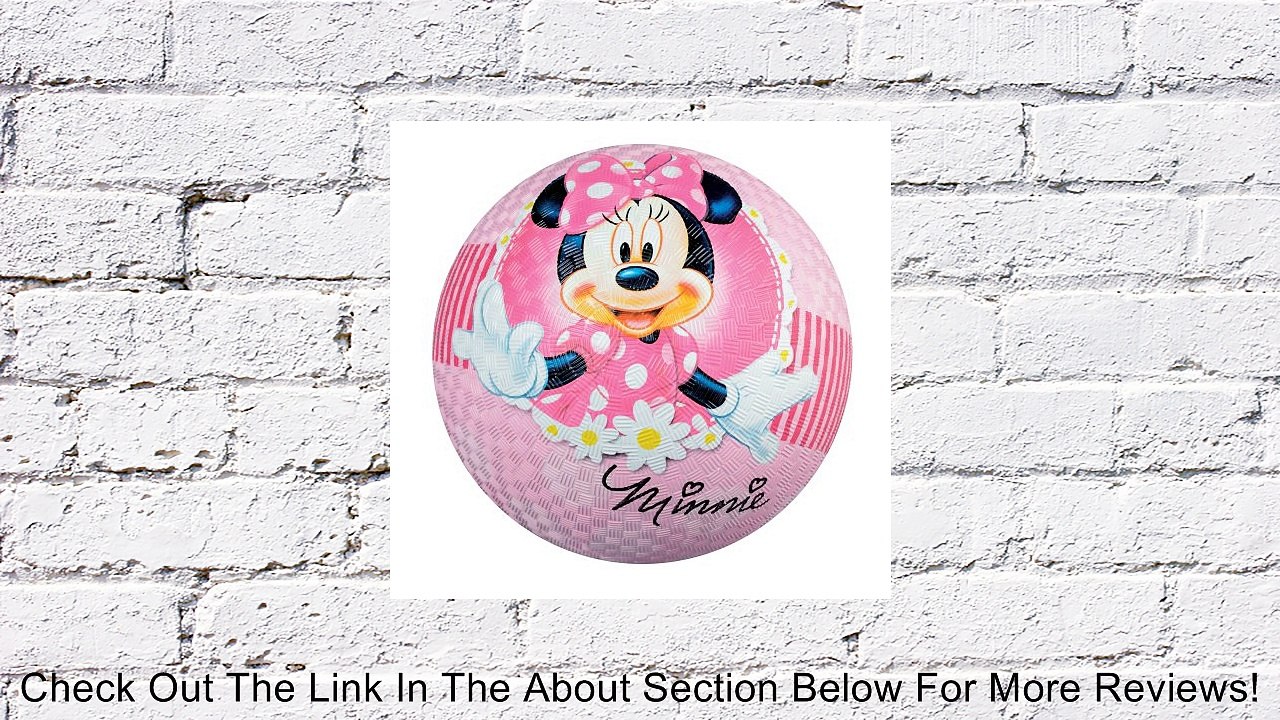 Franklin Sports Disney Minnie Mouse 8.5" Rubber Playground Ball Review