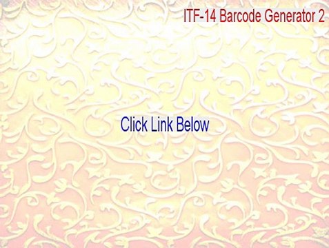 ITF-14 Barcode Generator 2 Cracked (Download Now)