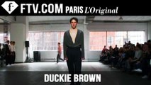 Duckie Brown Fall/Winter 2015 Show  | New York Fashion Week NYFW | FashionTV