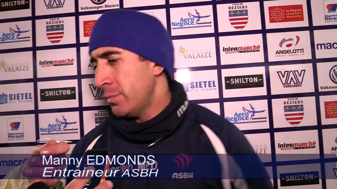 21° journée de ProD2 ASBH - Dax Réaction Manny Edmonds
