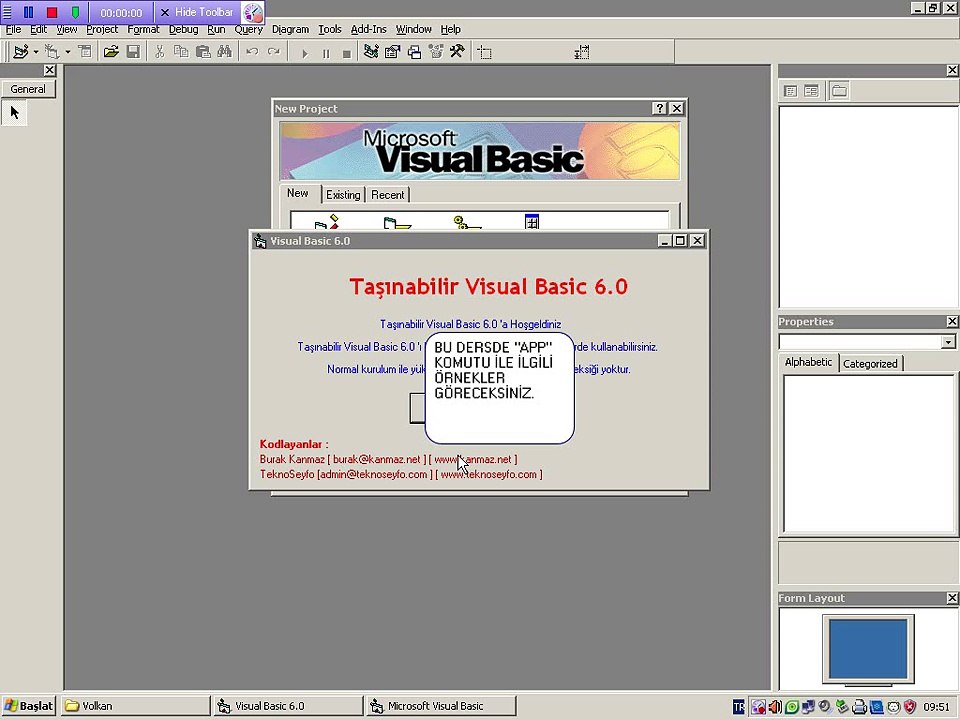 Visual Basic App Command