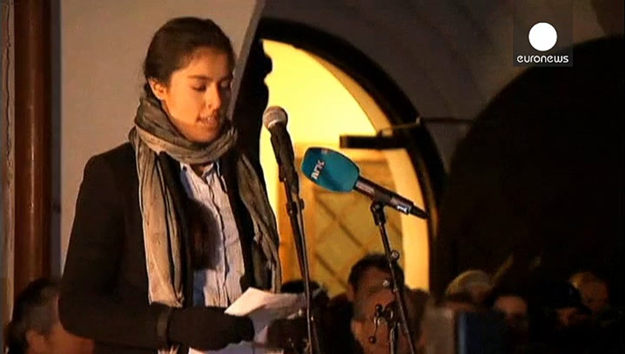 Friedensappell in Oslo: Muslime bilden Menschenkette um Synagoge