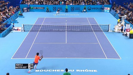 Monfils lepszy od Bautisty Agut