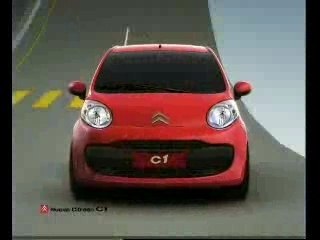 Pub Citroen C1 italie