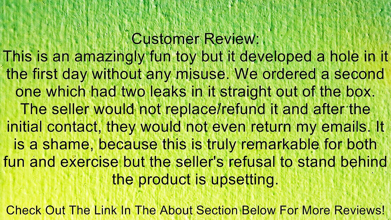 Intex Jump-O-Lene 80" Classic Ball Pit Bouncer Trampoline Toy Review