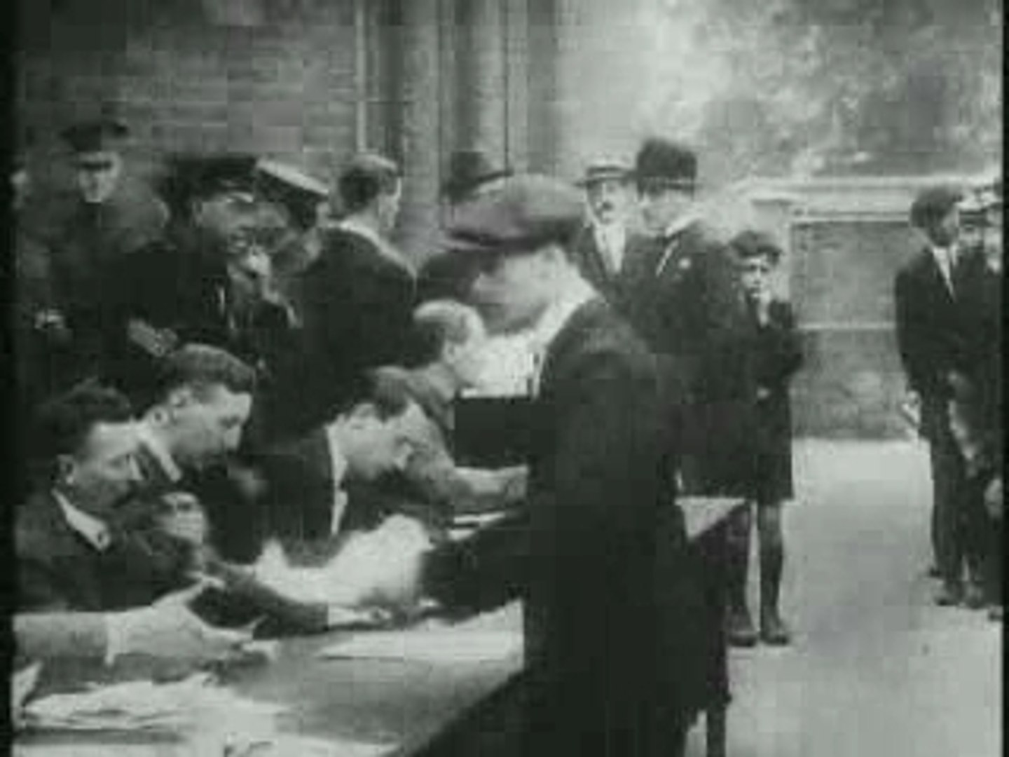 ⁣British recruiting station