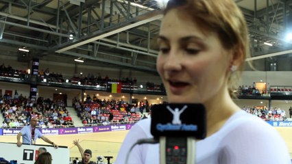 Piste - Mondiaux - Kristina Vogel : "Je veux montrer que je suis la plus forte"