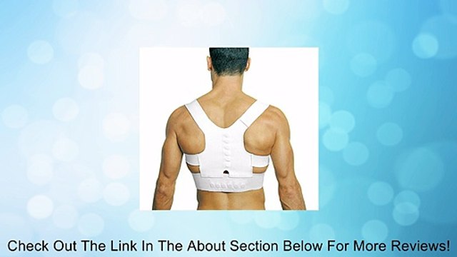 Geen-Coller Magnetic Adjustable Back Shoulder Support Brace Belt Posture Corrector Review