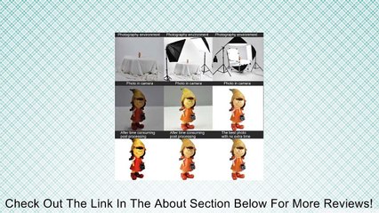 Photo Shooting Table Continuous Lighting Kit Review