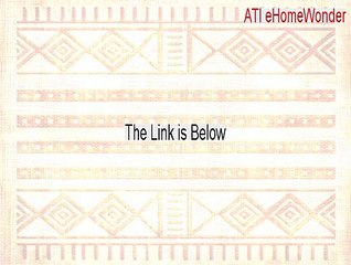 ATI eHomeWonder, WDM Video CODEC Download Free (Download Here)
