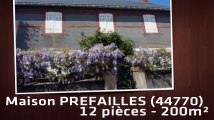 A vendre - Maison/villa - PREFAILLES (44770) - 12 pièces - 200m²