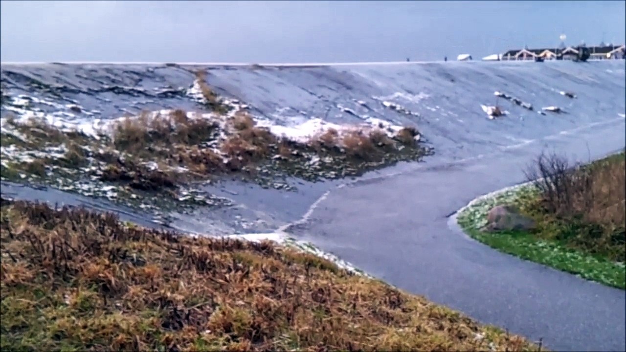 St.Peter-Ording Januar 2015 - Hagel Sturm Flut /Full Film/Complete Movie/Ganzer Film
