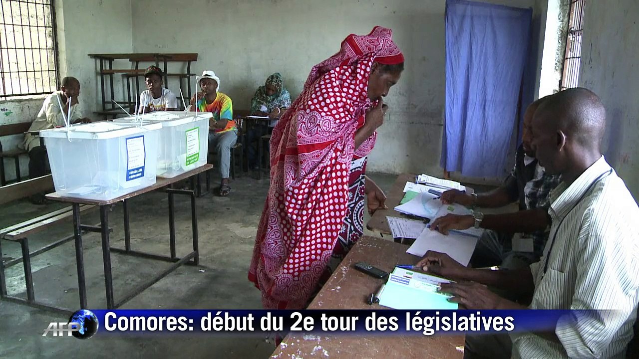 Législatives aux Comores: début du vote pour le 2e tour