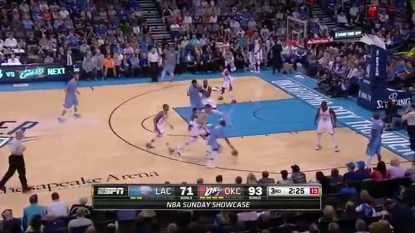 Chris Paul Stares Down Kevin Durant After Hitting Jumper_ KD Talks Smack