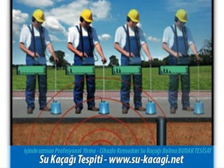 Kadikoy Noktasal Su Kaçağı Arama