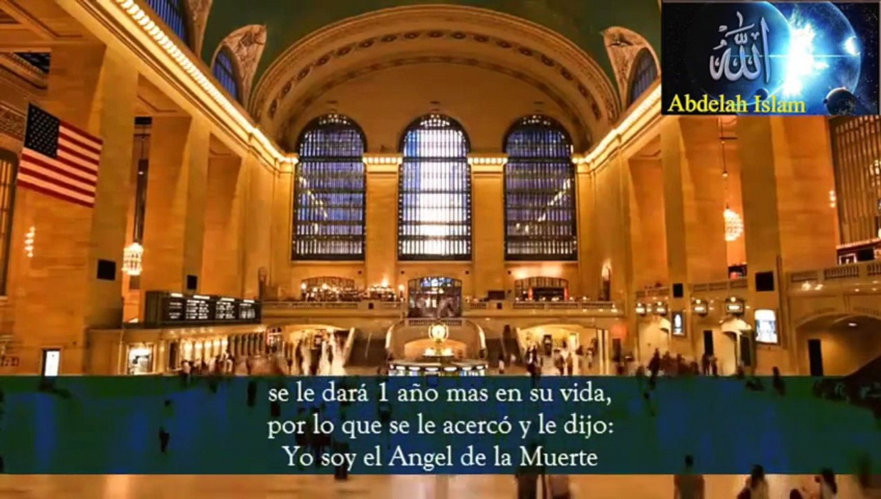 El Angel de la Muerte hablando con el Profeta Musa y el Profeta Sulaiman (Aleihi Salam)