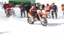 Isparta - Davraz Motosnow Yarışları Nefes Kesti