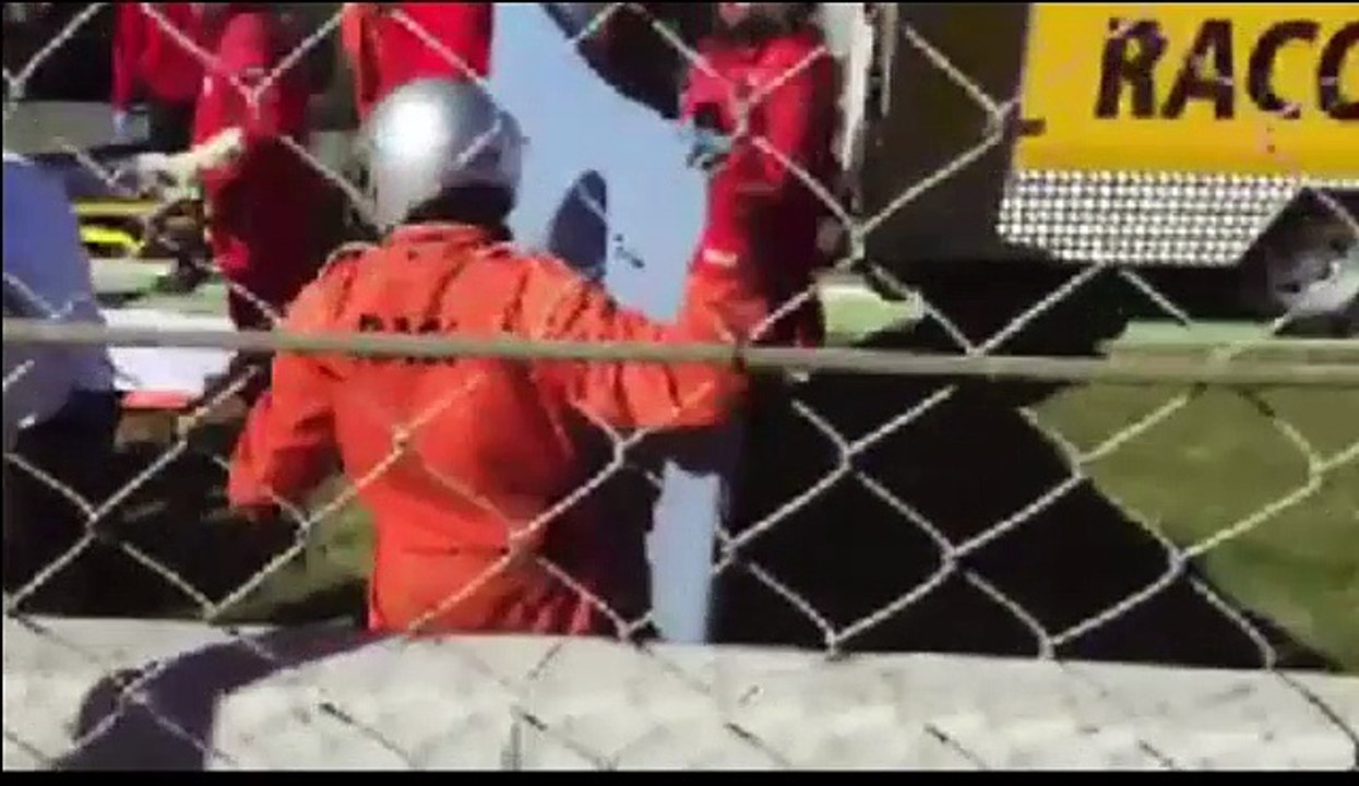 El accidente de Fernando Alonso en Montmelo Barcelona