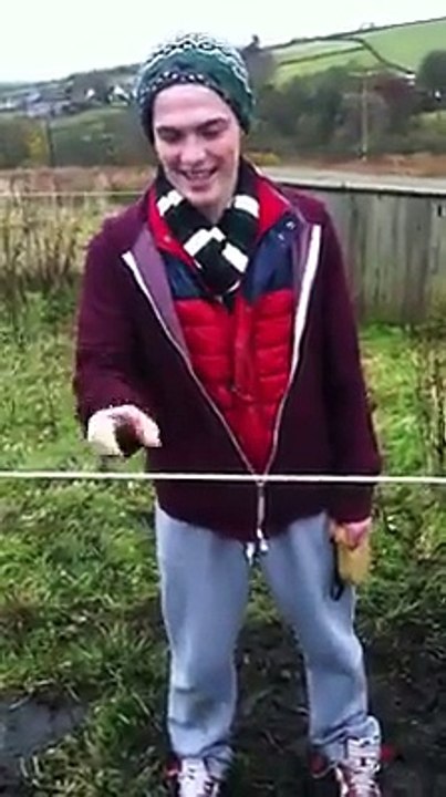 playing with electricity