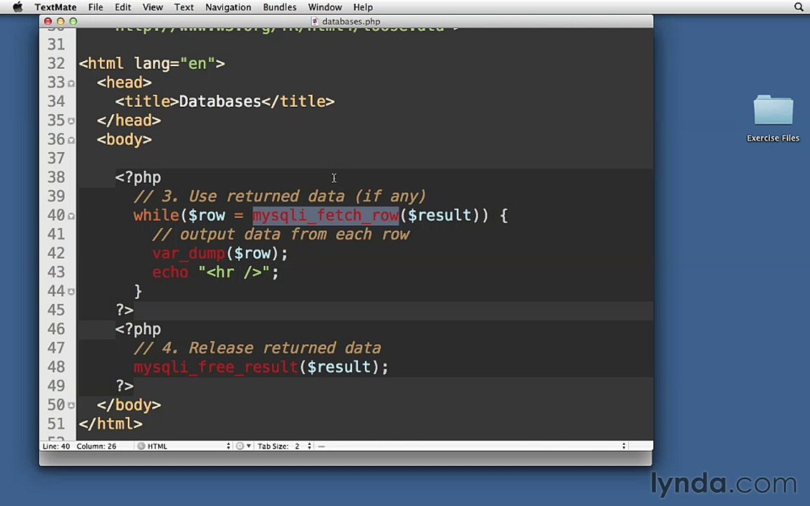 088- Working with retrieved data