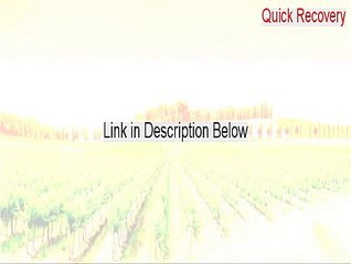 Quick Recovery (FAT & NTFS (Professional)) Download Free [Download Here 2015]