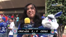 Los goles del: Cruz Azul vs Chivas ( 1-2 )