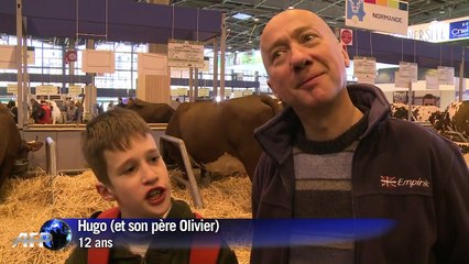 Forte affluence au 2e jour du Salon de l'Agriculture