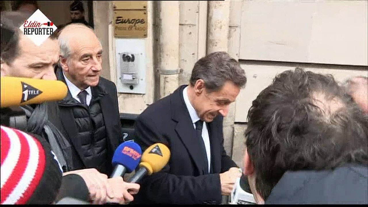 Interrogé sur les difficultés de l'UMP, Nicolas Sarkozy explique : "il faut qu'on fasse avec ce qu'on a"