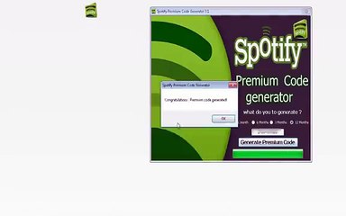 Spotify premium Code Generator FR + preuve