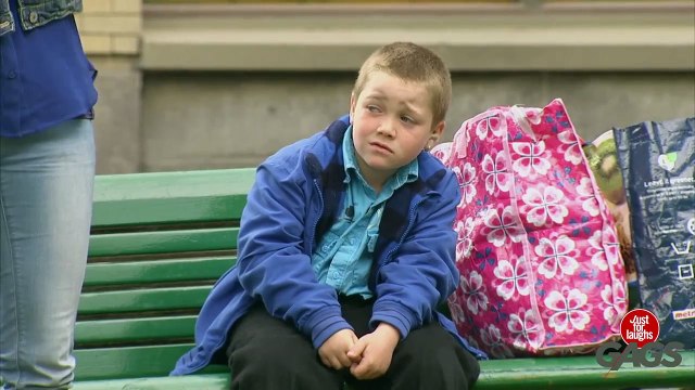 Kid Disappears Under Wedding Dress