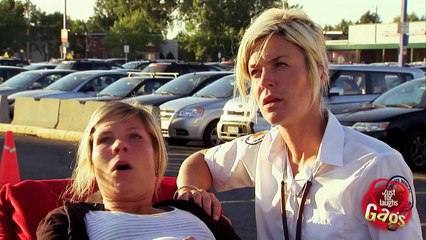 Pregnant Woman Pops Out Baby!