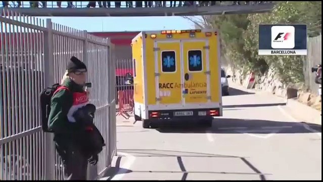 Montmeló, brutto incidente per Alonso: ora è in ospedale