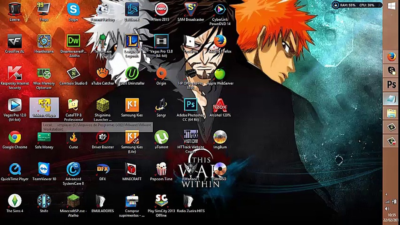 VMware Player - Máquina Virtual