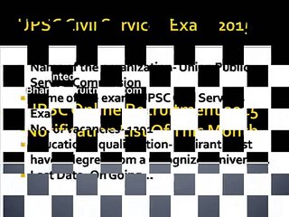 UPSC Online Recruitment 2015 Notification List Of This Month