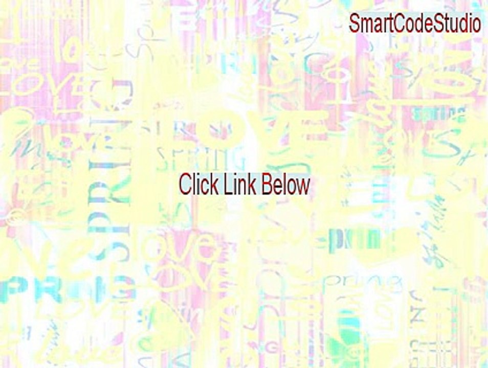 SmartCodeStudio Full (smartcodestudio 4.0 2015)