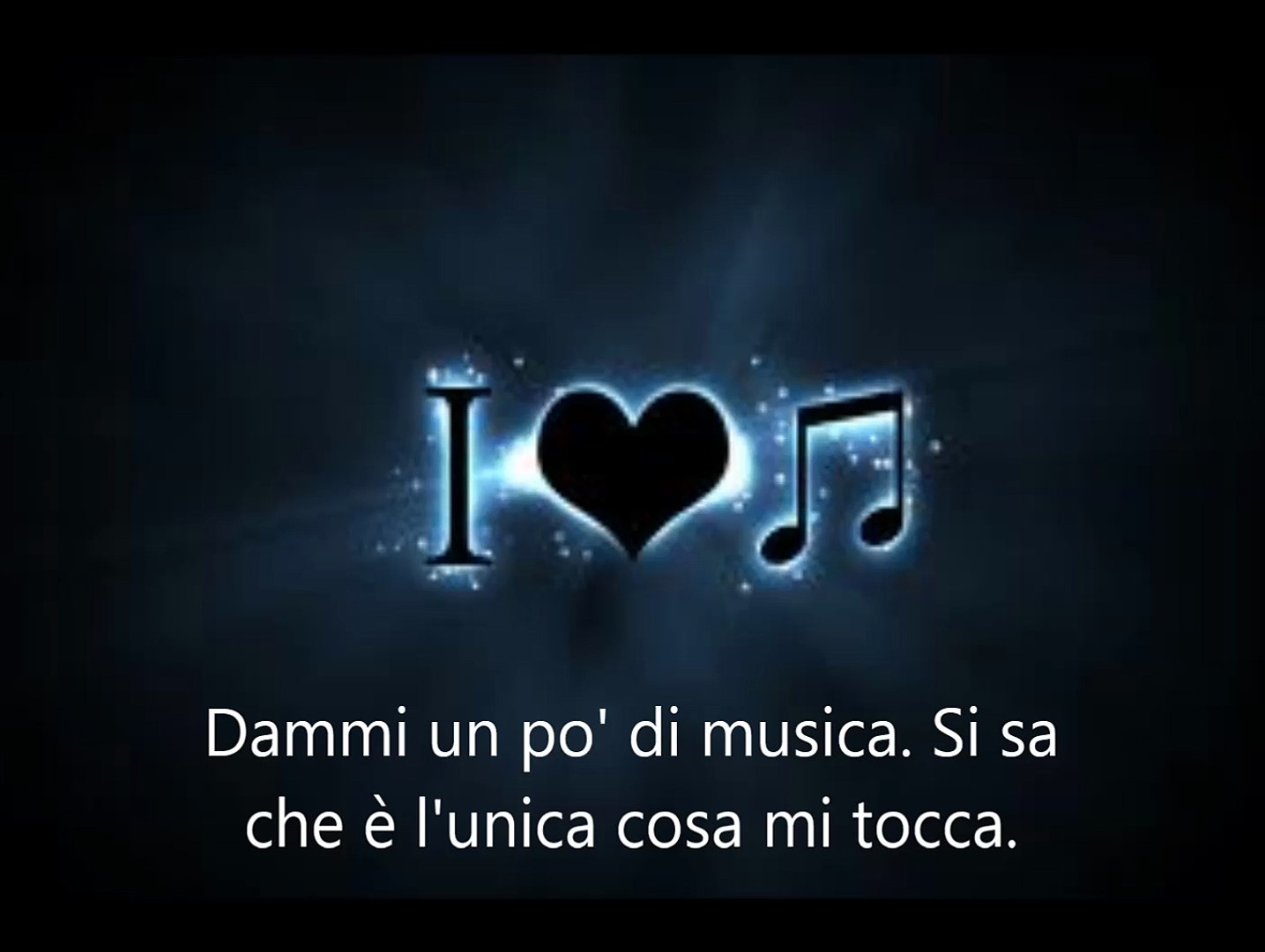 La musica!