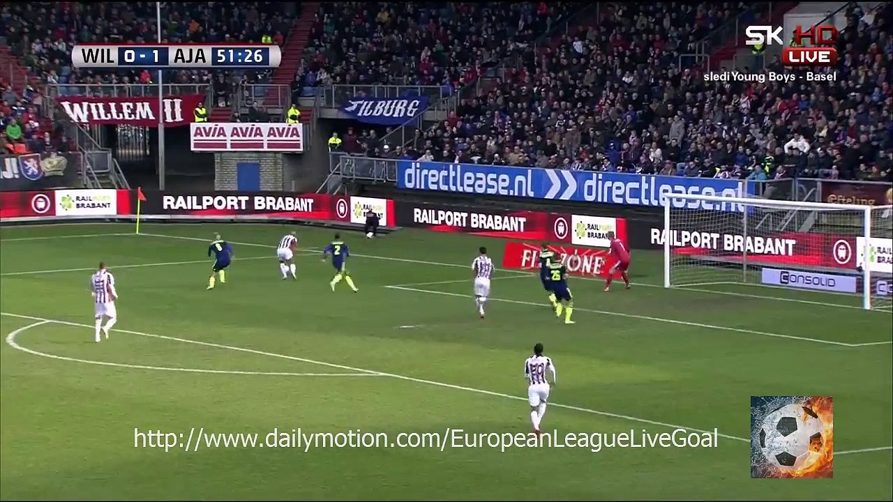 Ali Messaoud 1:1 | Willem II - Ajax 22.02.2015 HD