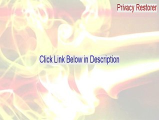 Privacy Restorer Free Download (Instant Download)