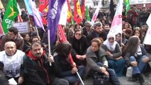 Taksim'de İç Güvenlik Paketi Protestosu