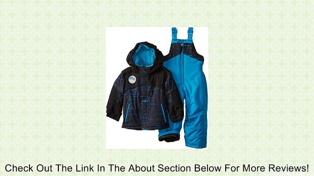 ZeroXposur Little Boys' Hucker Toddler Snowsuit Set, Cool Rain, 4T Review