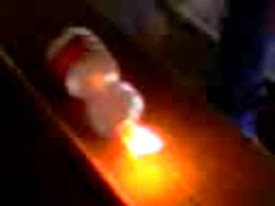 bouteille de feu