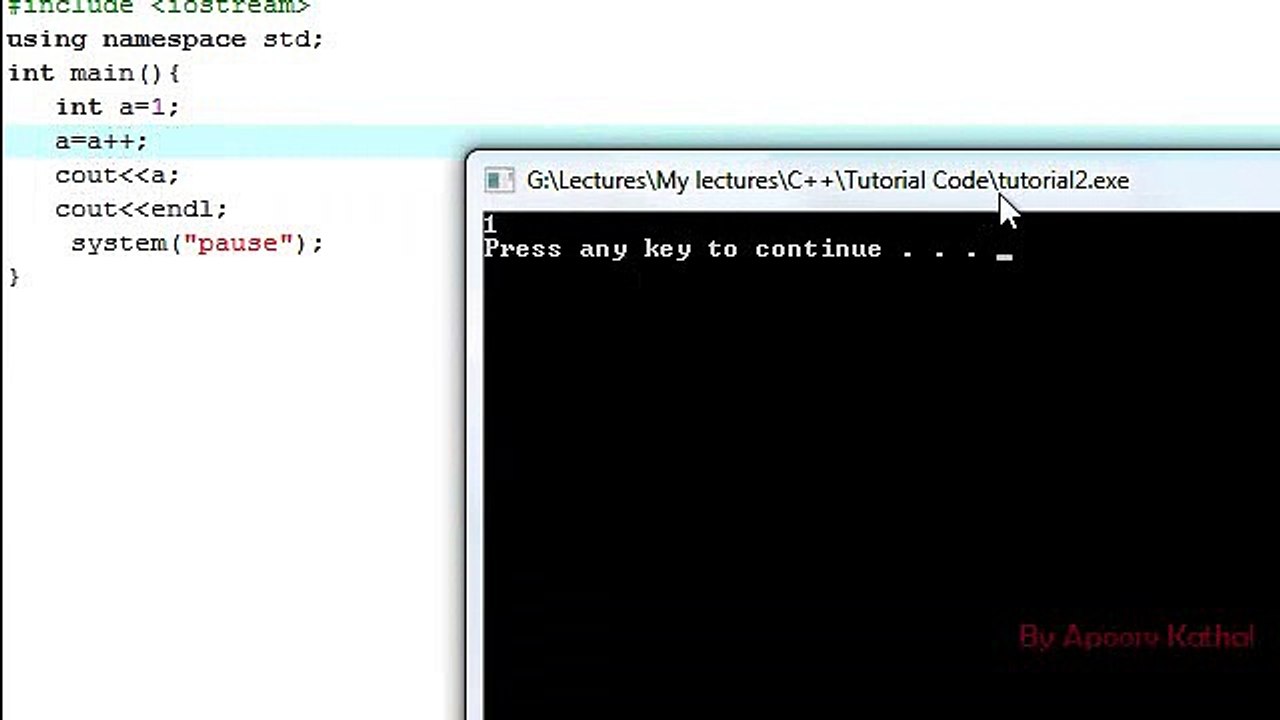 C++ tutorial in Urdu Lesson 06 (www.multifolders.com)
