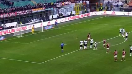 Pazzini Goal AC Milan 2 - 0 Cesena 2015